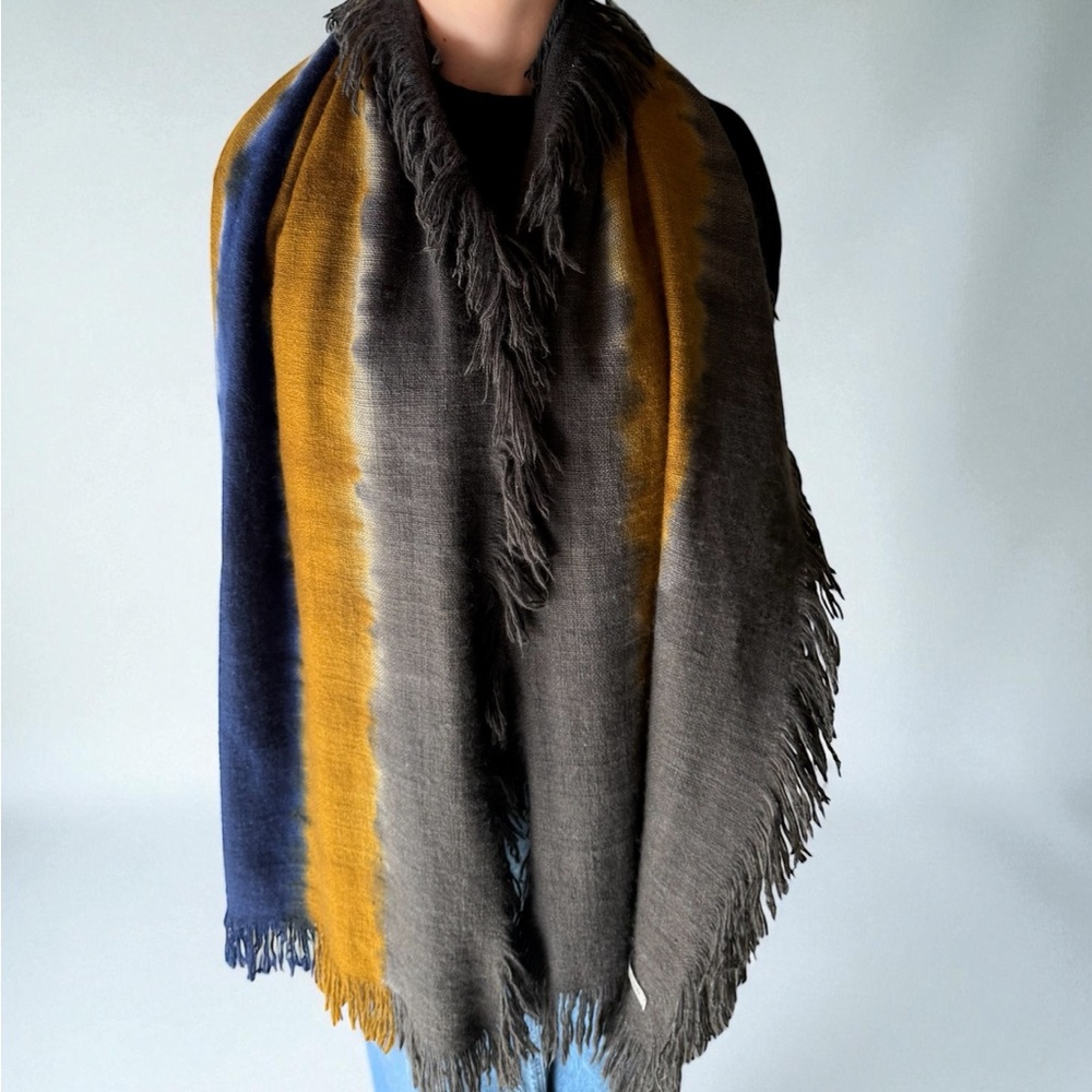 HAUSA TIE DYE STOLE by Denis Colomb